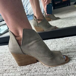 Miz Mooz peep toe booties, size 41 (10)